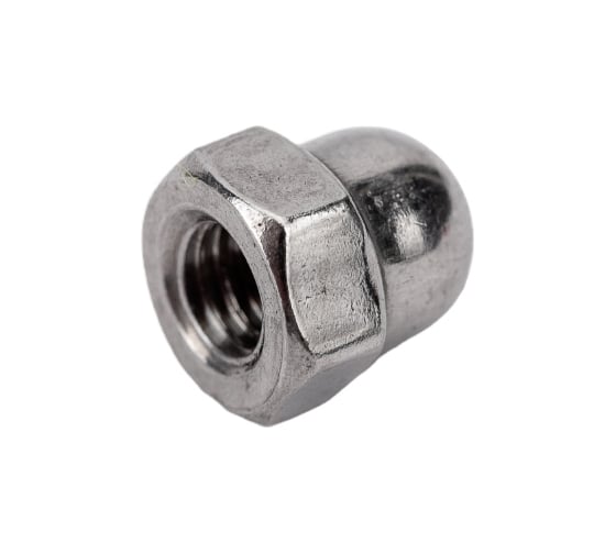 Изображение товара Шестигранная колпачковая гайка DINFIX DIN 1587, нерж А2, M4, 10 шт. 00-0003334