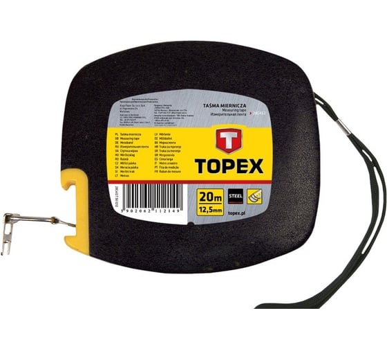 Изображение товара Измерительная стальная лента TOPEX 28C412