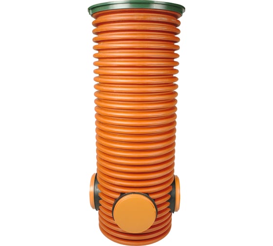 Изображение товара Дренажный смотровой колодец в сборе Агросток 368/315x2000 мм с тремя выходами 160 мм 54494