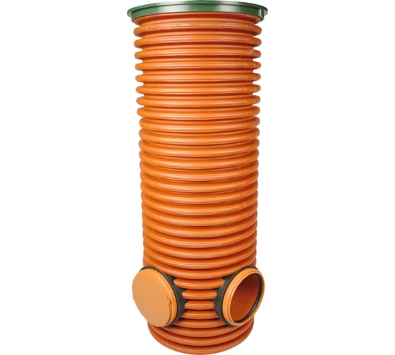 Изображение товара Дренажный смотровой колодец в сборе Агросток 368/315x1500 мм с тремя выходами 160 мм 54493