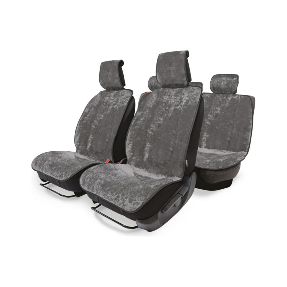 Меховые накидки на весь салон AUTOPROFI MEX-1101 GY