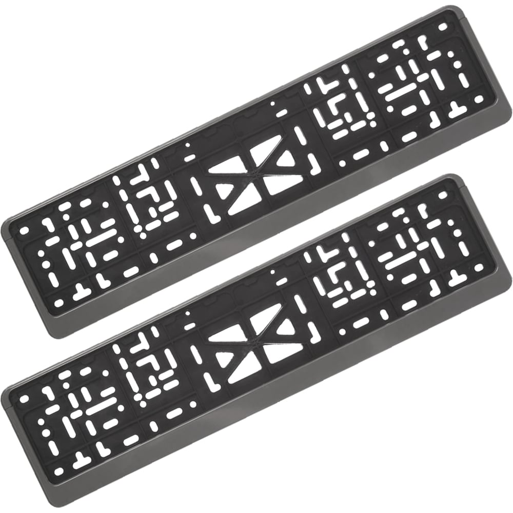 Изображение товара Рамка номерного знака ZiZay стандарт 540x140 мм комплект 2 шт