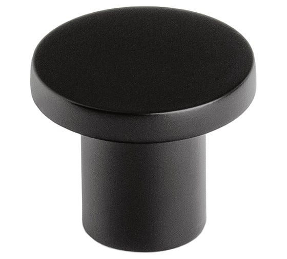 Изображение товара Ручка-кнопка Kerron матовый черный K-2390 BL