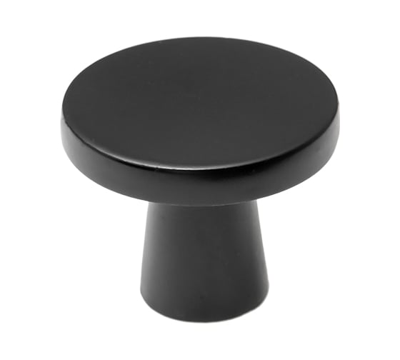 Изображение товара Ручка-кнопка Kerron матовый черный K-2380 BL