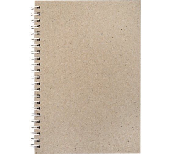 Изображение товара Скетчбук BRAUBERG крафт бумага 80 г/м2, 145x205 мм, 60 листов, гребень, твердая обложка, Art Debut 115065