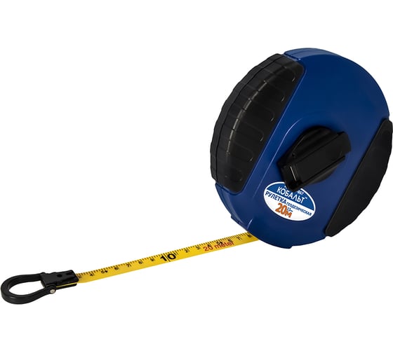 Изображение товара Рулетка геодезическая (20м x 13мм) КОБАЛЬТ 646-867