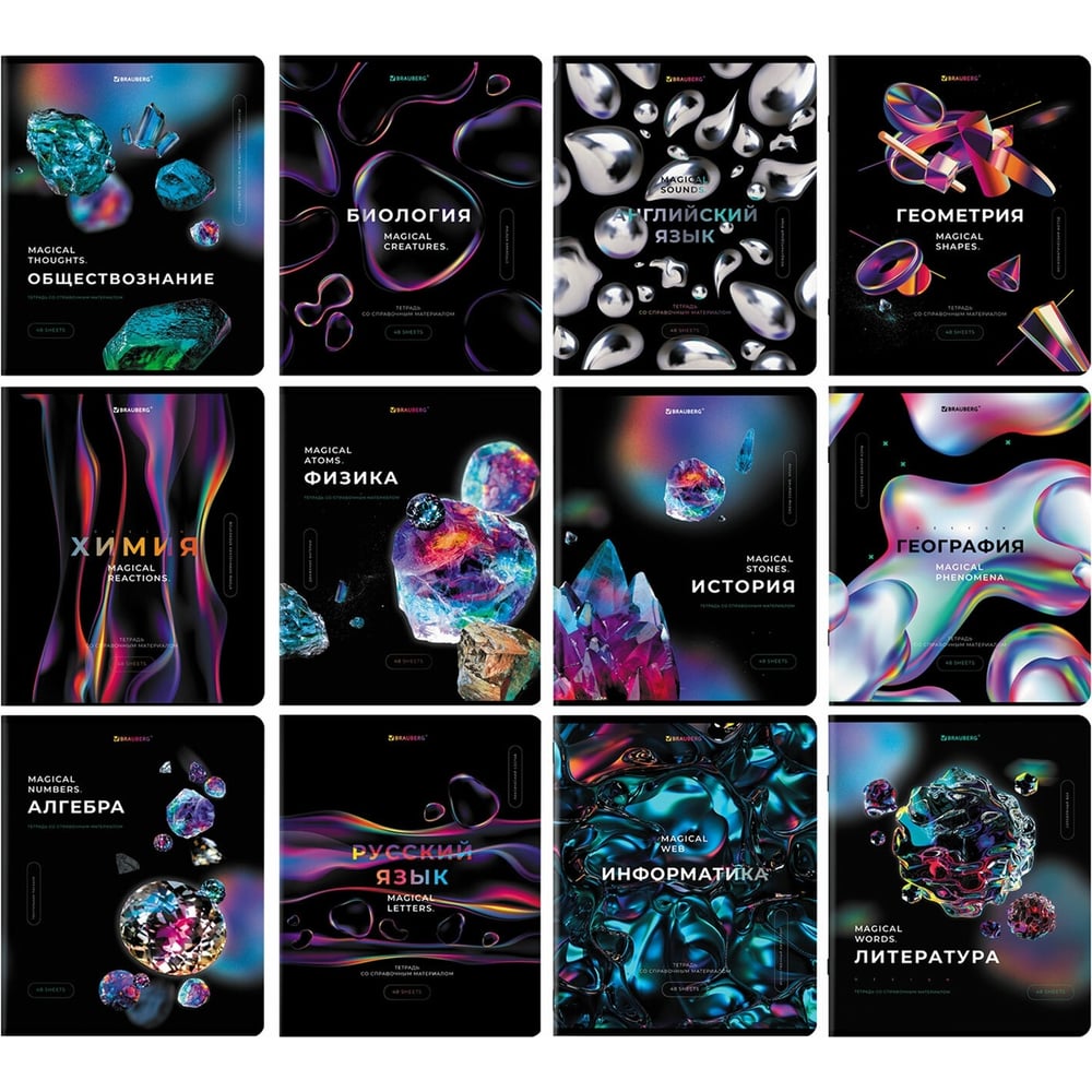 Предметные тетради BRAUBERG