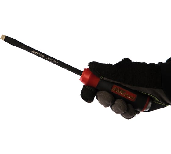 Изображение товара Профессиональная силовая отвертка с алмазным наконечником SL8х150мм JTC 5408