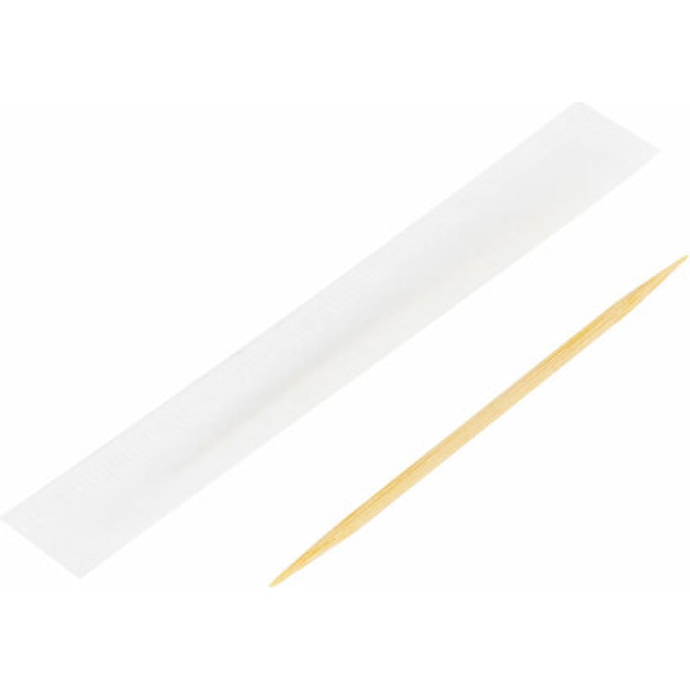 Бамбуковые зубочистки Белый аист одноразовая деревянная ложка белый аист