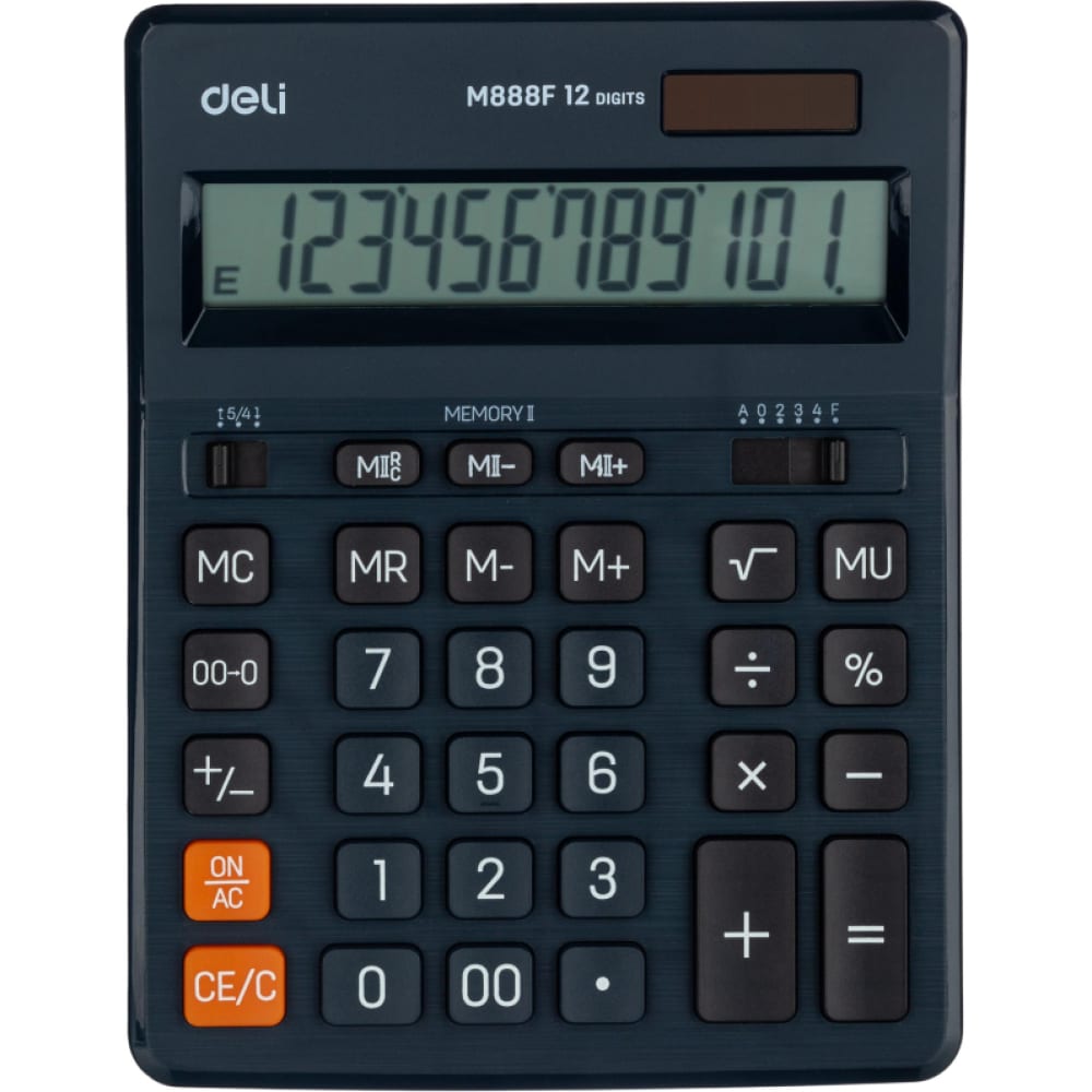 Настольный полноразмерный калькулятор DELI касса калькулятор холодное сердце
