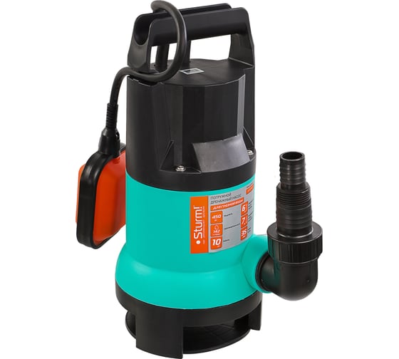 Изображение товара Погружной дренажный насос для грязной воды Sturm WP97140P