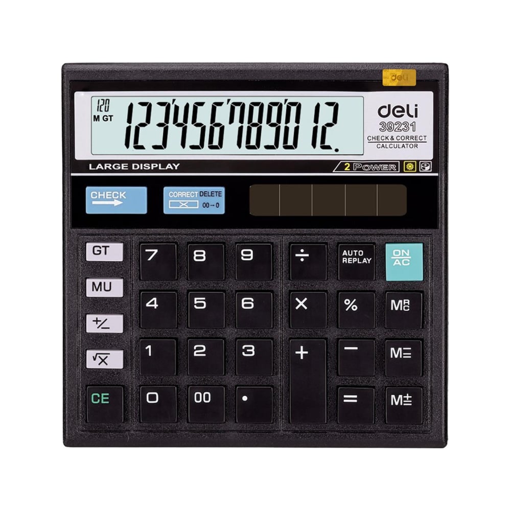 Настольный компактный калькулятор DELI - 1552682