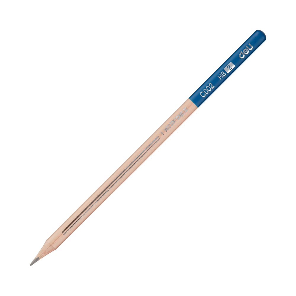 Чернографитный карандаш DELI карандаш чернографитный с ластиком hb гарри поттер круглый заточенный в пластиковой тубе
