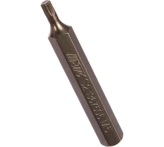 Изображение товара Удлиненная вставка 10мм сплайн М5х75мм S2 JTC 1367505