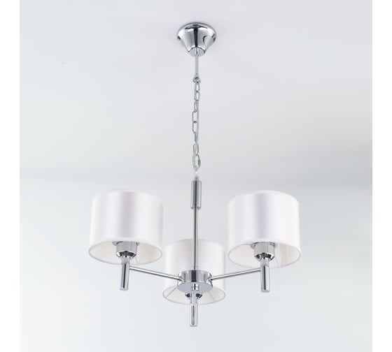 Изображение товара Люстра Citilux Аврора с белыми абажурами CL463130