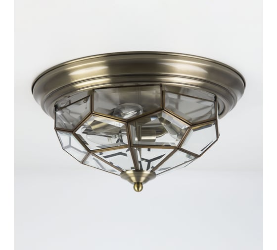 Изображение товара Потолоочная люстра Citilux Витра-1 витражная Бронза CL442530