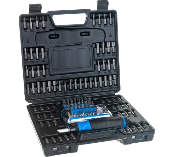 Изображение товара Реверсивная отвертка Зубр ЭКСПЕРТ с насадками 130 предметов 25237-H129