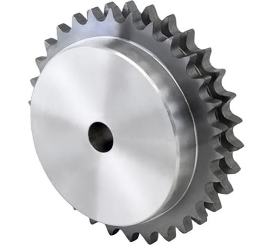 Изображение товара Звездочка под расточку со ступицей, c калеными зубьями ISKRA для цепи 08B-2, Z=14 PD09T14