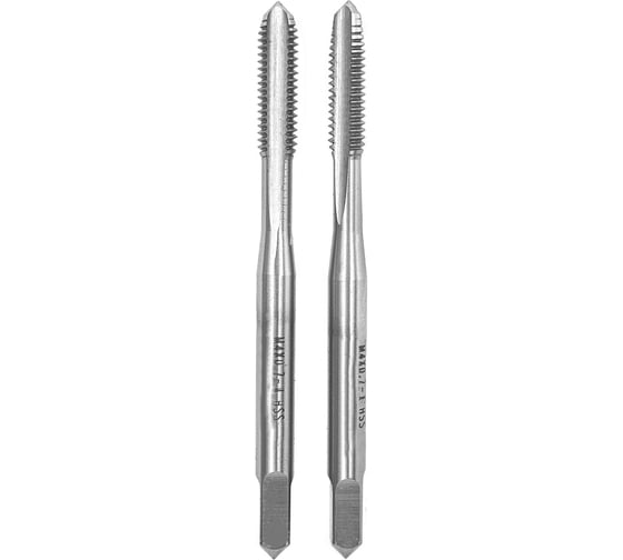 Изображение товара Метчики Профоснастка 1145 Эксперт двухпроходные, М16х2 HSSE M35 Co5% пластиковый бокс 1/10 комплект 2 шт. 50411045