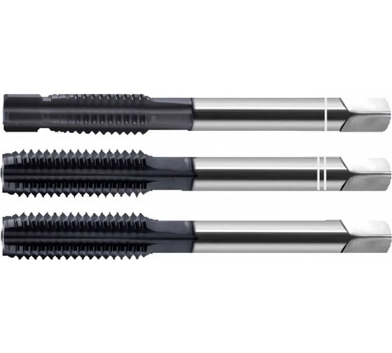 Изображение товара Набор ручных метчиков Partner серия 313 M6x1, HSSE, DIN376, 3 шт. 313060