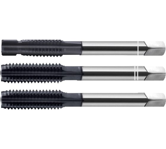 Изображение товара Набор ручных метчиков Partner серия 313 M5x0.8, HSSE, DIN376, 3 шт. 313050