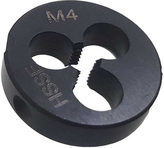 Изображение товара Плашка Partner серия 480 круглая, метрическая M4x0.7, ISO2568, размер D16хH5 мм HSSE  480040