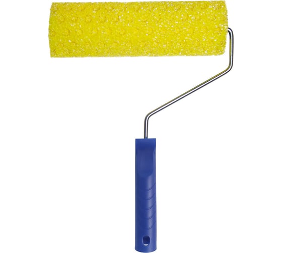 Изображение товара Структурный валик с ручкой Toolberg 0309112 эффект "гороховые дыры", 75/230 мм, ручка 6 мм ЛА-00000679