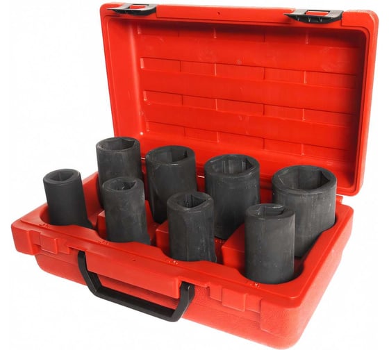 Изображение товара Набор ступичных торцевых головок 3/4" для грузовых автомобилей в кейсе 8шт JTC-J608B