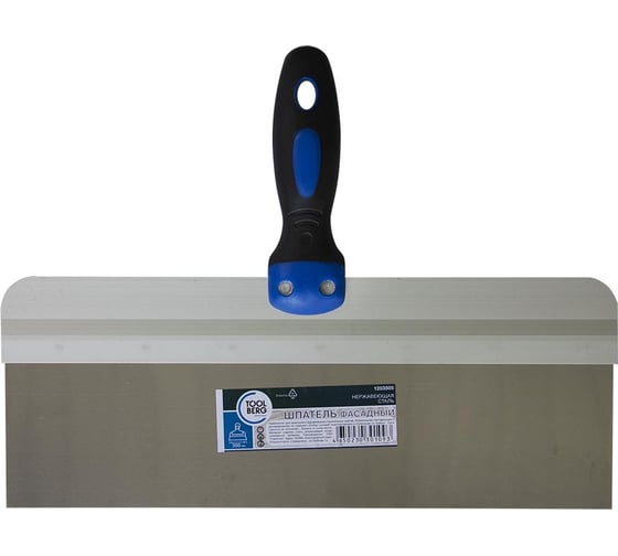 Изображение товара Фасадный шпатель Toolberg 1203505 нержавеющая сталь, двухкомпонентная ручка, 350 мм ЛА-00000137