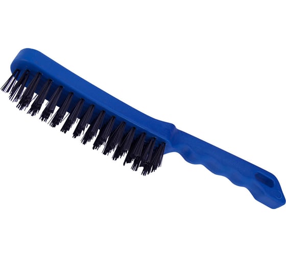 Изображение товара Металлическая щетка Toolberg 2304002 с пластиковой рукояткой, 5-рядная ЛА-00000940