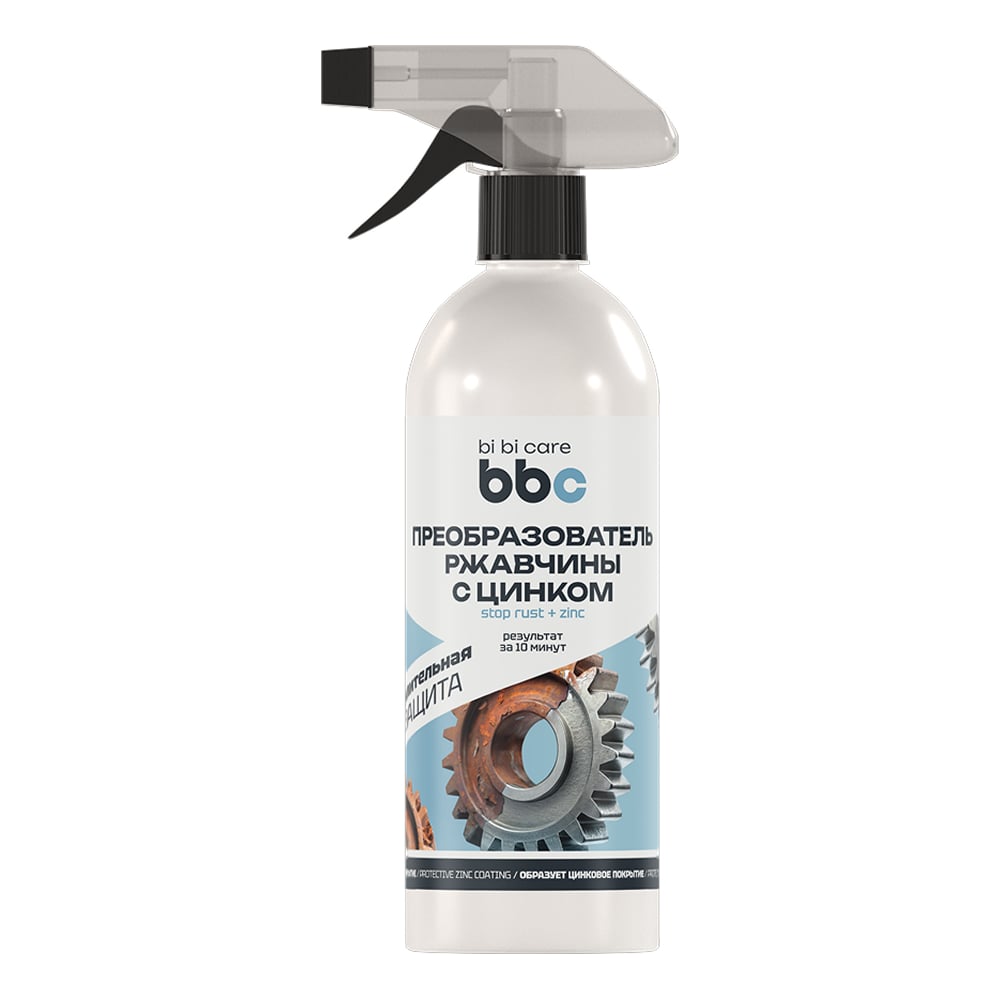 Изображение товара Преобразователь ржавчины BiBiCare 500 мл для защиты металла
