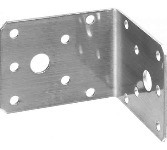 Изображение товара Нержавеющий крепежный уголок ЗУБР 55x70x70x2 мм, нку-2.0 310526-55