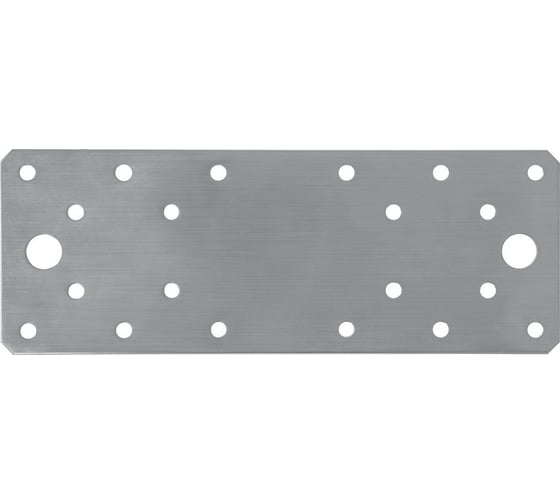 Изображение товара Нержавеющая крепежная пластина ЗУБР 180x65x2 мм, нкп-2.0 310636-180