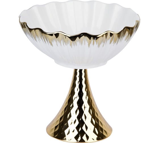 Изображение товара Блюдо на ножке Nouvelle, фруктовница, маршмеллоу, 19,5 см 0530333