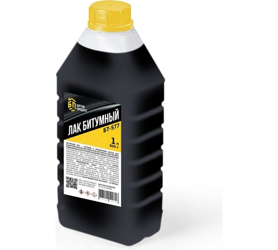 Изображение товара Битумный лак БИТУМ ПРОДУКТ 1 л BP-009