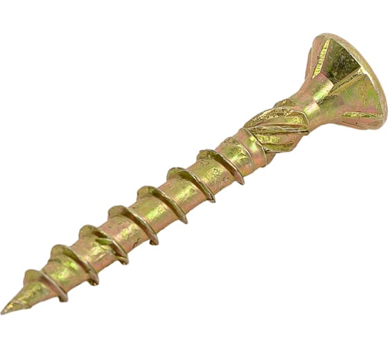 Изображение товара Саморез с фрезой по дереву INFIX потайной, 4x30 мм, ЦЖ, TX20, 100 шт. 60031