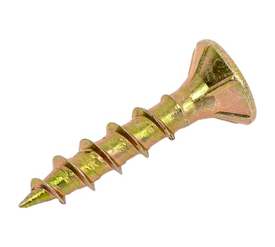 Изображение товара Саморез с фрезой по дереву INFIX потайной, 4x20 мм, ЦЖ, TX20, 250 шт. 77181