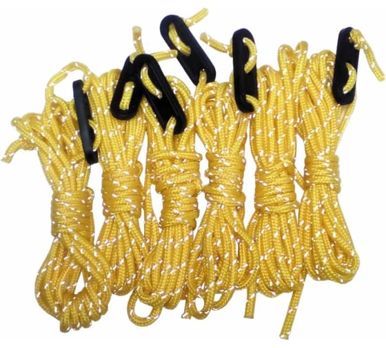 Изображение товара Набор оттяжек для палатки со светоотражающей нитью Tramp TRT-104.10