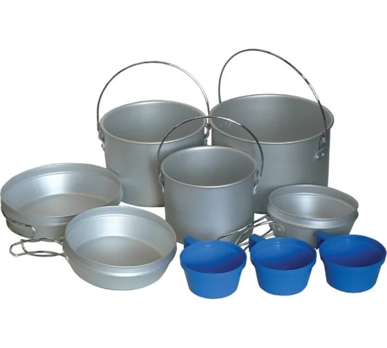 Изображение товара Набор посуды Tramp алюминий TRC-002