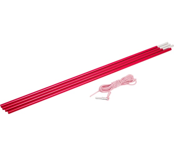 Изображение товара Ремкомплект дуг Tramp Alu 4 секции + резинка алюминий TRA-003