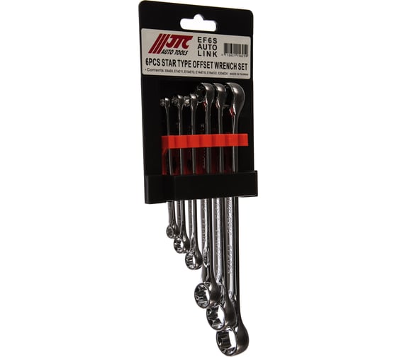 Изображение товара Набор накидных ключей TORX Е6-E24 6шт JTC-EF6S