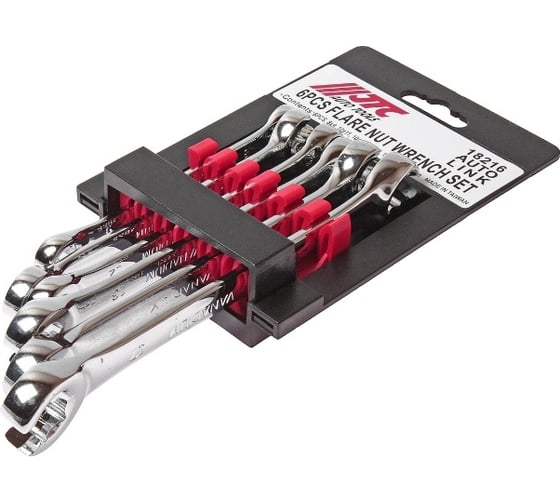 Изображение товара Набор двухсторонних разрезных ключей 8-17мм 6шт JTC-18216