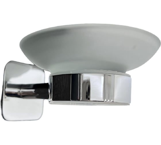 Изображение товара Мыльница-держатель для мыла OUTE глянцевый хром/стекло/металл TG3203