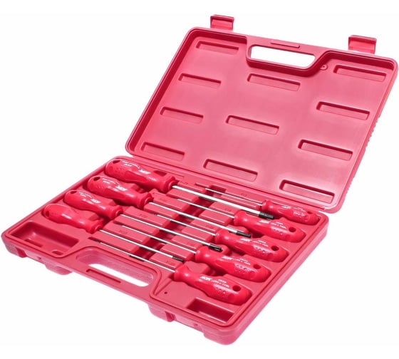 Изображение товара Набор отверток TORX T8Нх100мм-Т40Hх150мм 9шт JTC-3925