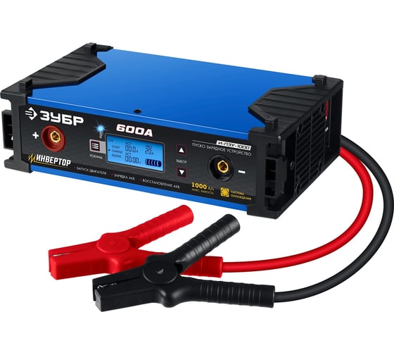 Изображение товара Инверторное пуско-зарядное устройство ЗУБР И-ПЗУ-1000 59325