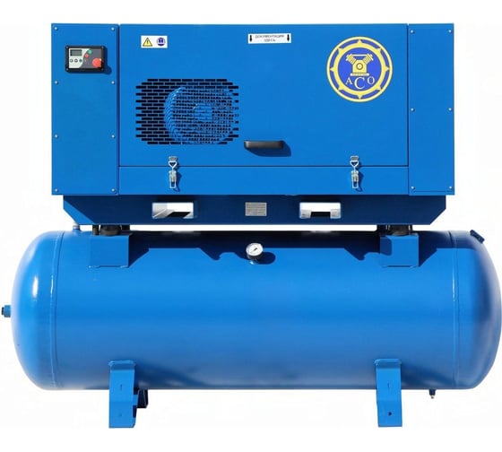 Изображение товара Винтовой компрессор Бежецкий ЗАСО АСО ВК 11-10-500 100521091 ВК-54М1-01