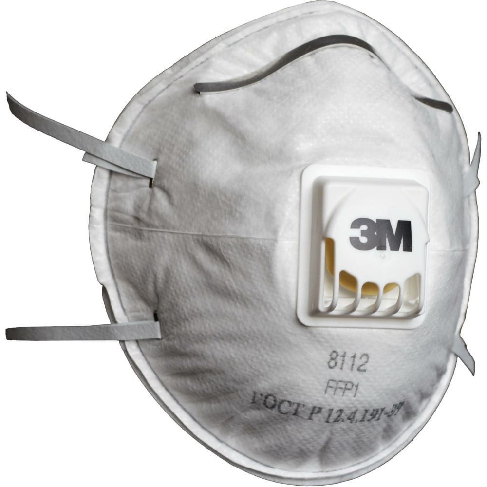 Полумаска 3М маска 5 штук в упаковке для защиты бриз кама бриз 1104 1 ffp1 до 4 пдк