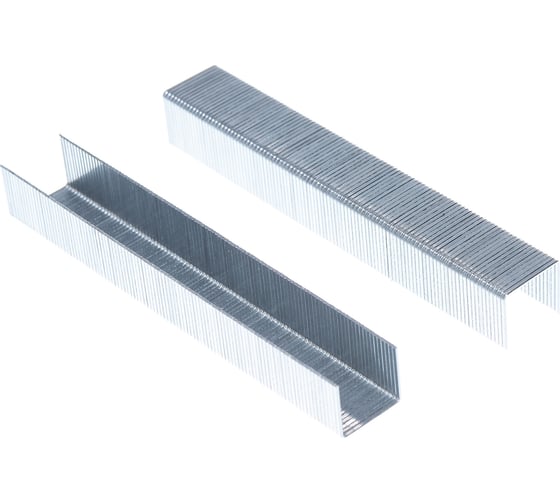 Изображение товара Cкоба каленая (1000 шт; 10х0.7 мм; Тип 53) для мебельного степлера Stelgrit 655003