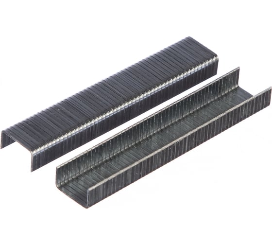 Изображение товара Cкоба каленая (1000 шт; 6x1.2 мм; Тип 140) для мебельного степлера Stelgrit 655006