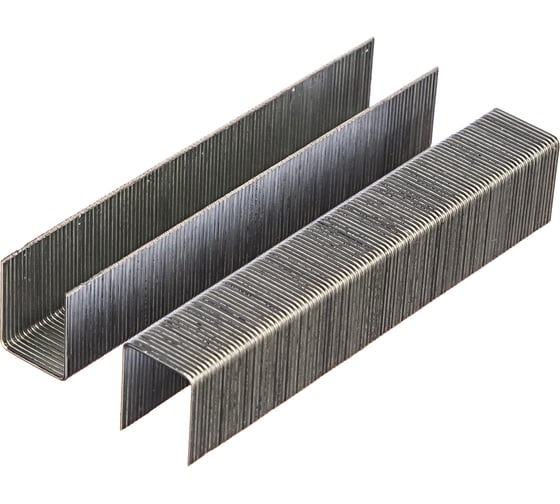 Изображение товара Cкоба каленая (1000 шт; 14x0.7 мм; Тип 53) для мебельного степлера Stelgrit 655005